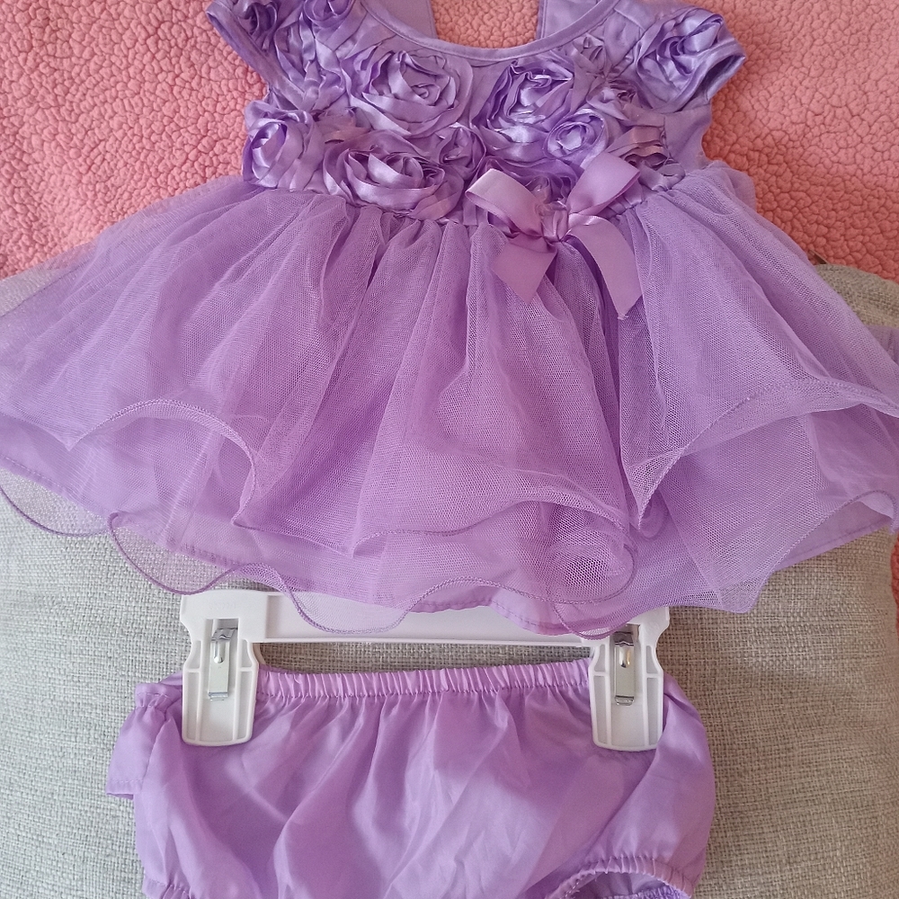Wonder nation purple  2p dress